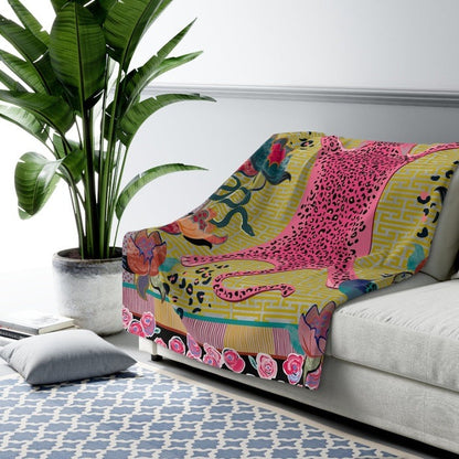 Vintage Leopard blanket