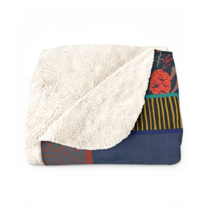 Gang Gang cockatoos sherpa blanket