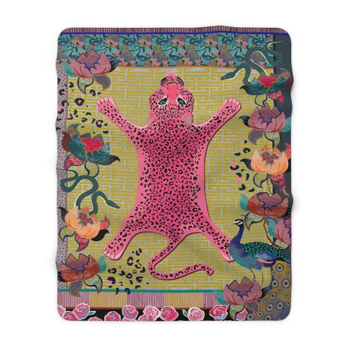 Vintage Leopard blanket