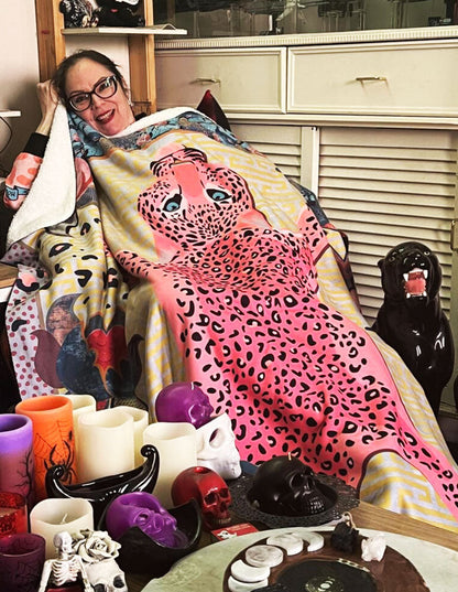 Vintage Leopard blanket